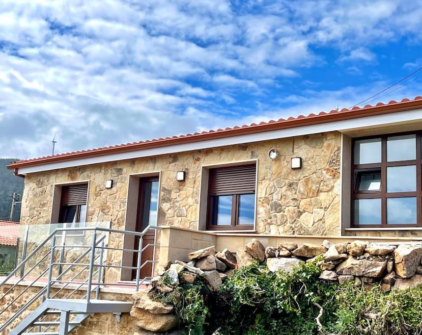 Solpor De Ezaro Villa Dumbria Bagian luar foto
