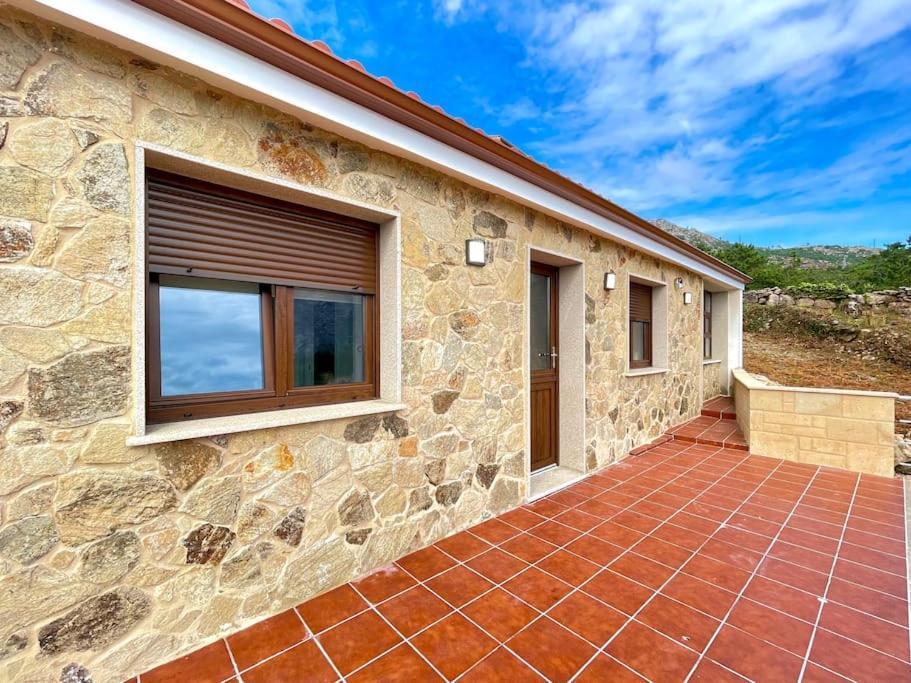 Solpor De Ezaro Villa Dumbria Bagian luar foto