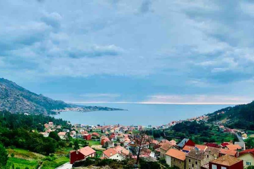 Solpor De Ezaro Villa Dumbria Bagian luar foto