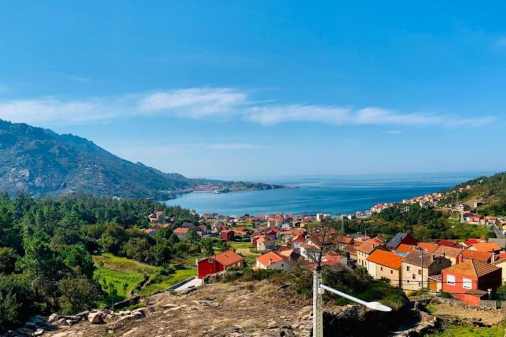 Solpor De Ezaro Villa Dumbria Bagian luar foto