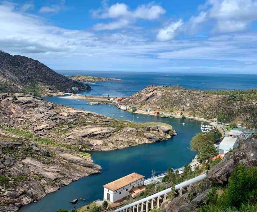 Solpor De Ezaro Villa Dumbria Bagian luar foto