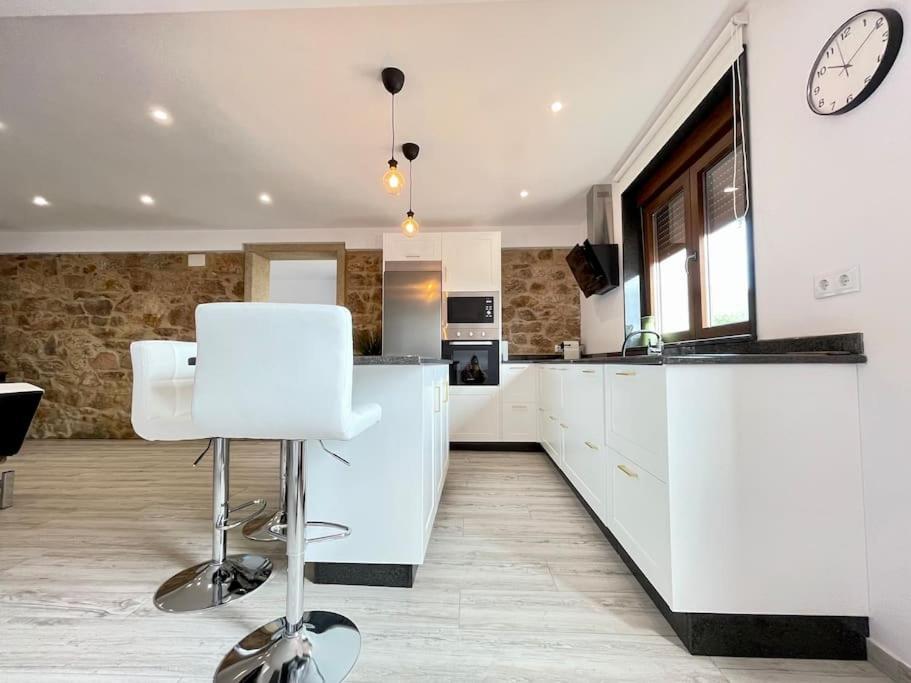 Solpor De Ezaro Villa Dumbria Bagian luar foto