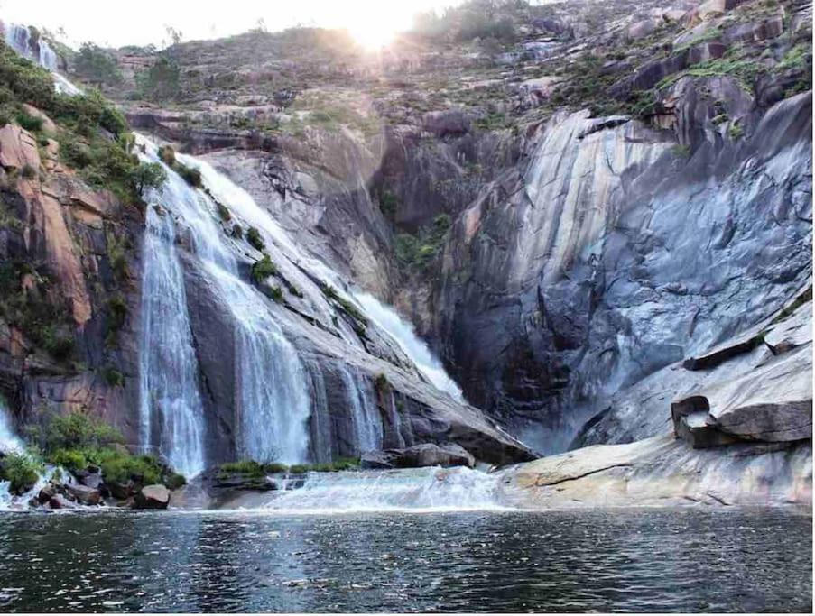 Solpor De Ezaro Villa Dumbria Bagian luar foto